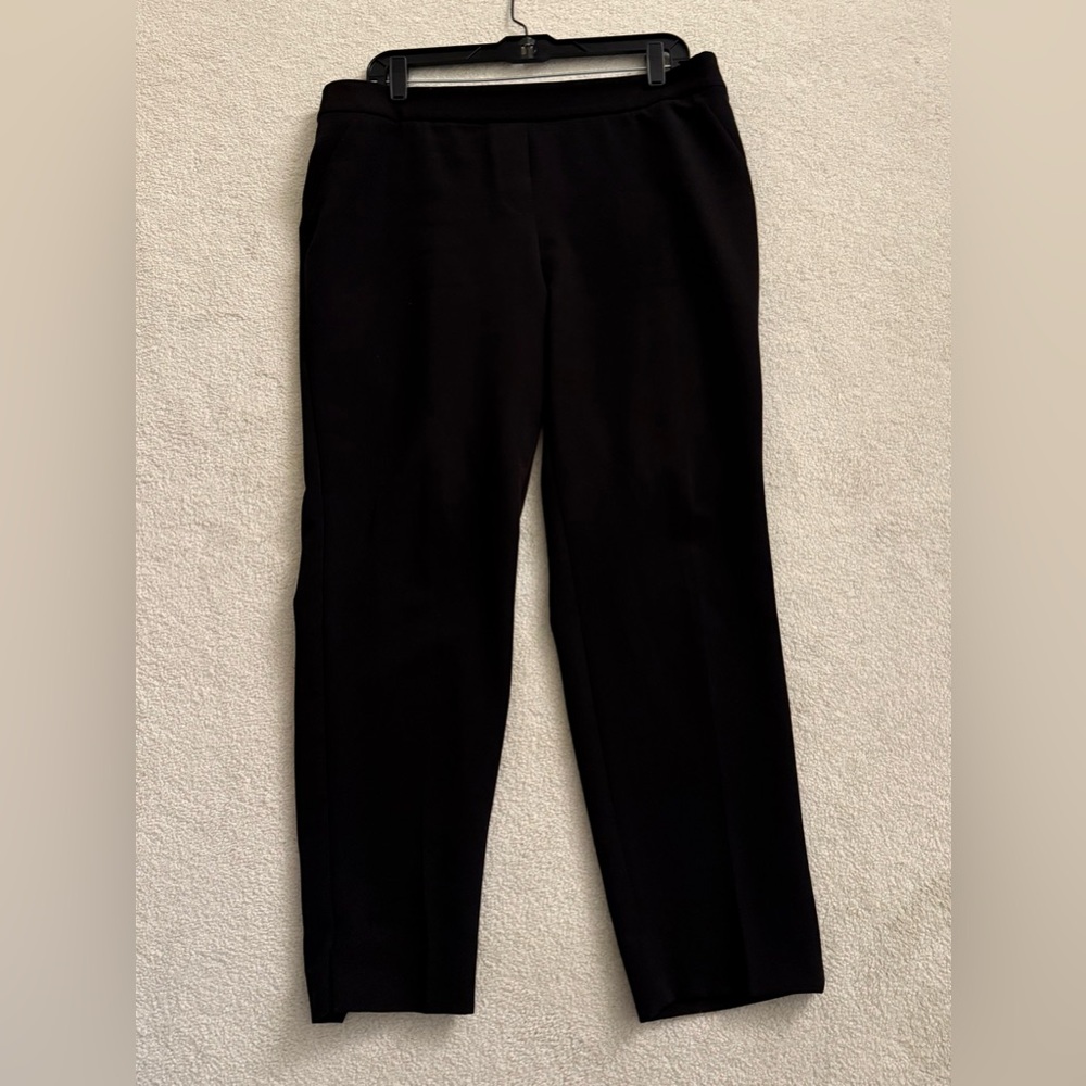 Roz & Ali Sleek Pull-On Black Trousers - Size 14